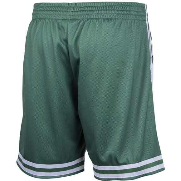 Mitchell & Ness BOSTON CELTICS Green and White Athletic Shorts - Picture 3 of 5